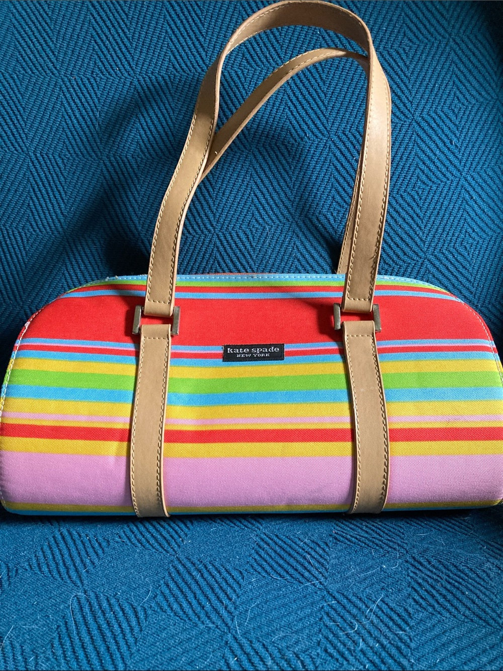 kate spade Multicolor barrel Bag - Pink, Red & Yellow